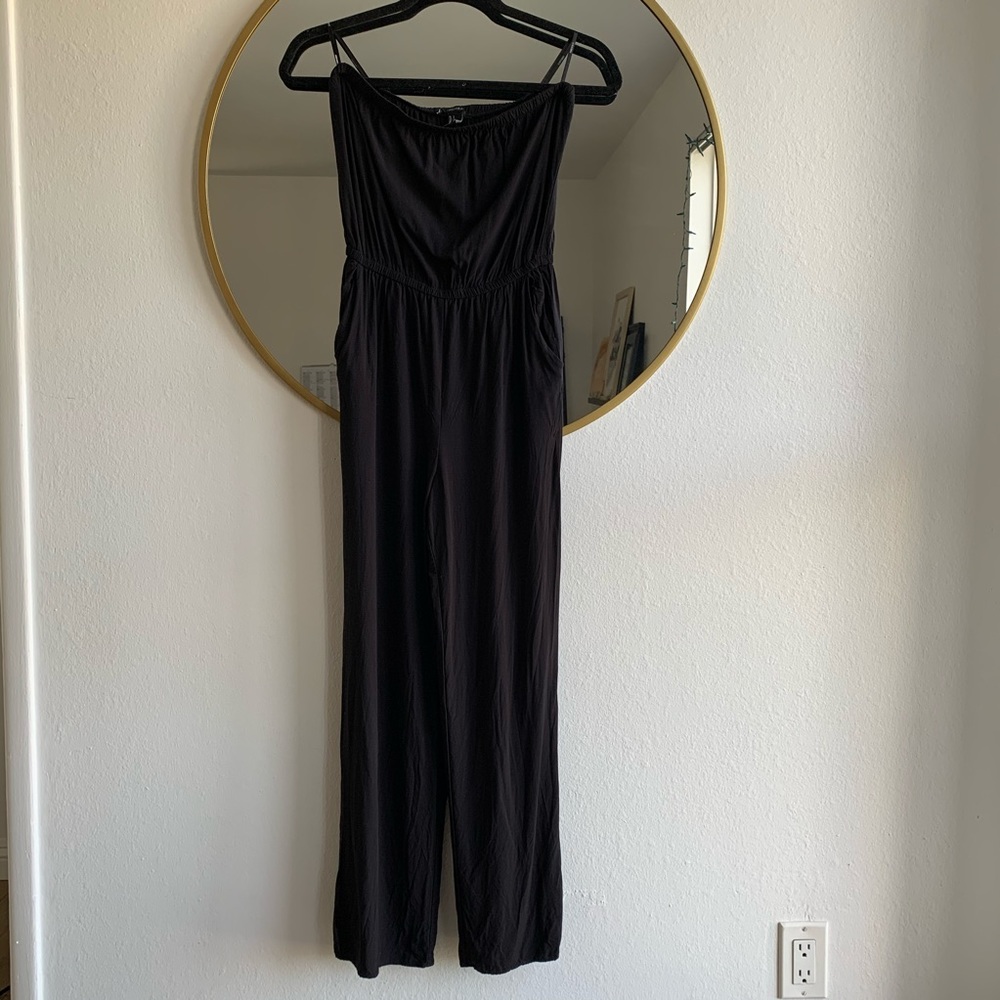 Forever 21 Strapless Black Jumper